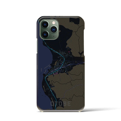 【乙部（北海道）】地図柄iPhoneケース（バックカバータイプ）