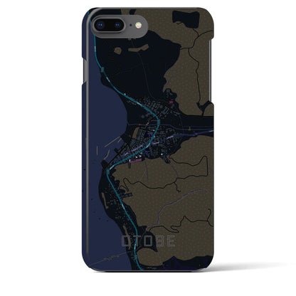 【乙部（北海道）】地図柄iPhoneケース（バックカバータイプ）