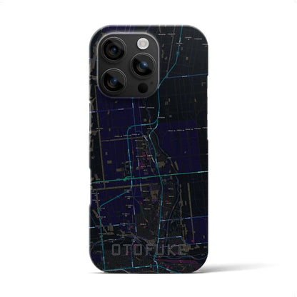 【音更（北海道）】地図柄iPhoneケース（バックカバータイプ）