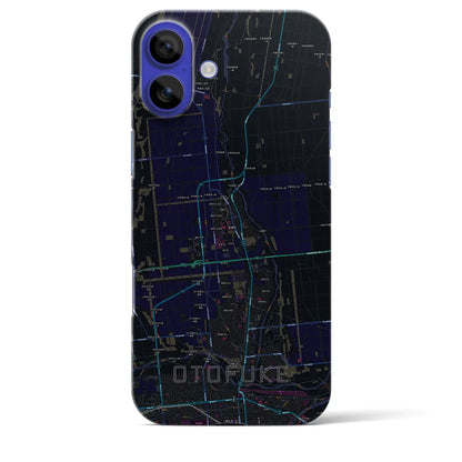 【音更（北海道）】地図柄iPhoneケース（バックカバータイプ）