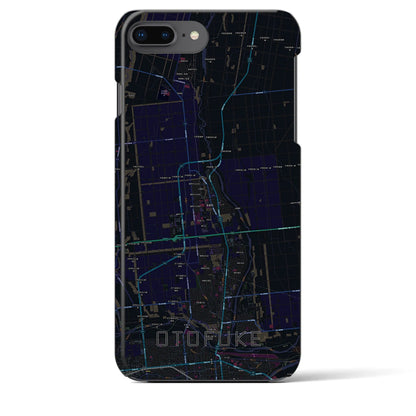 【音更（北海道）】地図柄iPhoneケース（バックカバータイプ）