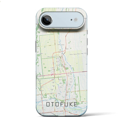 【音更（北海道）】地図柄iPhoneケース（バックカバータイプ）