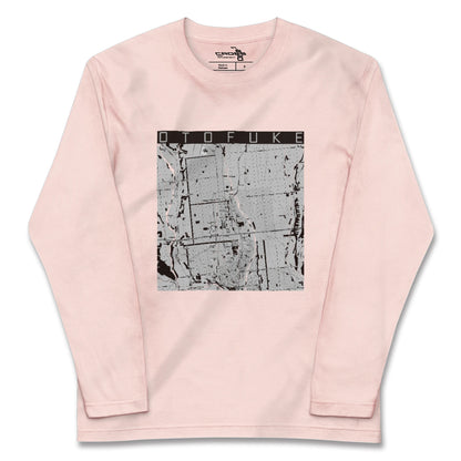 【音更（北海道）】地図柄ロングスリーブTシャツ