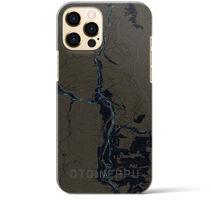 【音威子府（北海道）】地図柄iPhoneケース（バックカバータイプ）