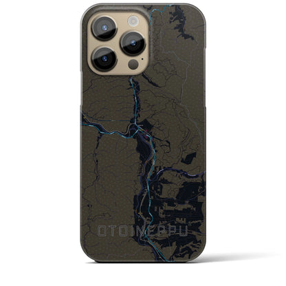 【音威子府（北海道）】地図柄iPhoneケース（バックカバータイプ）