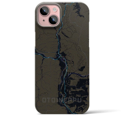 【音威子府（北海道）】地図柄iPhoneケース（バックカバータイプ）