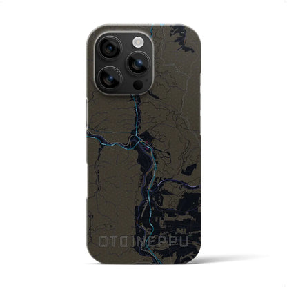 【音威子府（北海道）】地図柄iPhoneケース（バックカバータイプ）