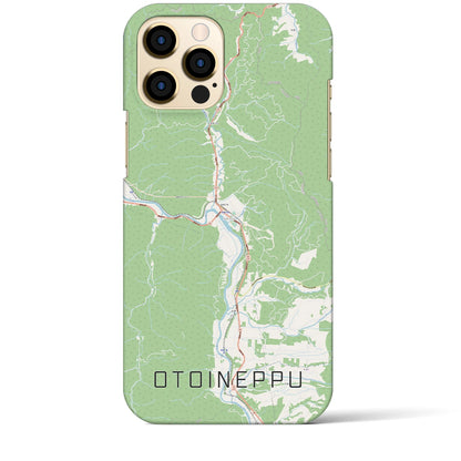 【音威子府（北海道）】地図柄iPhoneケース（バックカバータイプ）