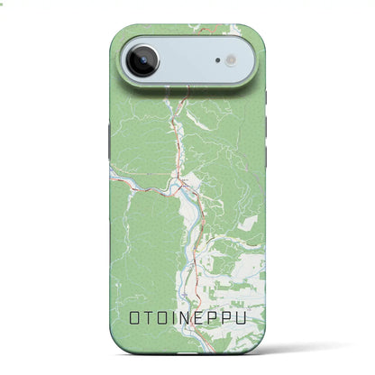 【音威子府（北海道）】地図柄iPhoneケース（バックカバータイプ）