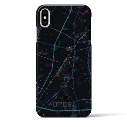 【鳳（大阪府）】地図柄iPhoneケース（バックカバータイプ）