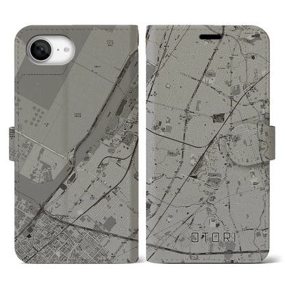 【鳳（大阪府）】地図柄iPhoneケース（手帳タイプ）