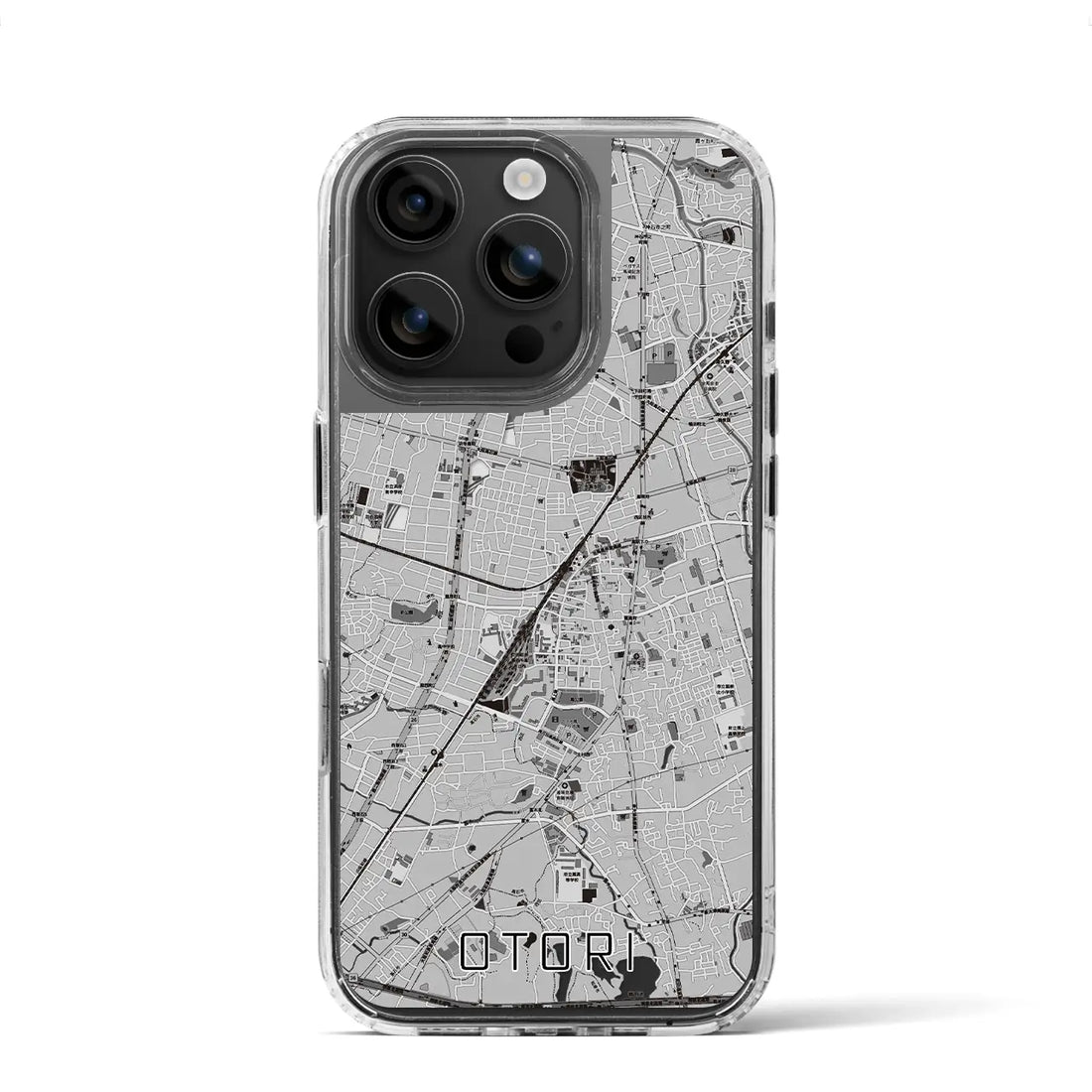 【鳳（大阪府）】地図柄iPhoneケース（MagSafeタイプ）