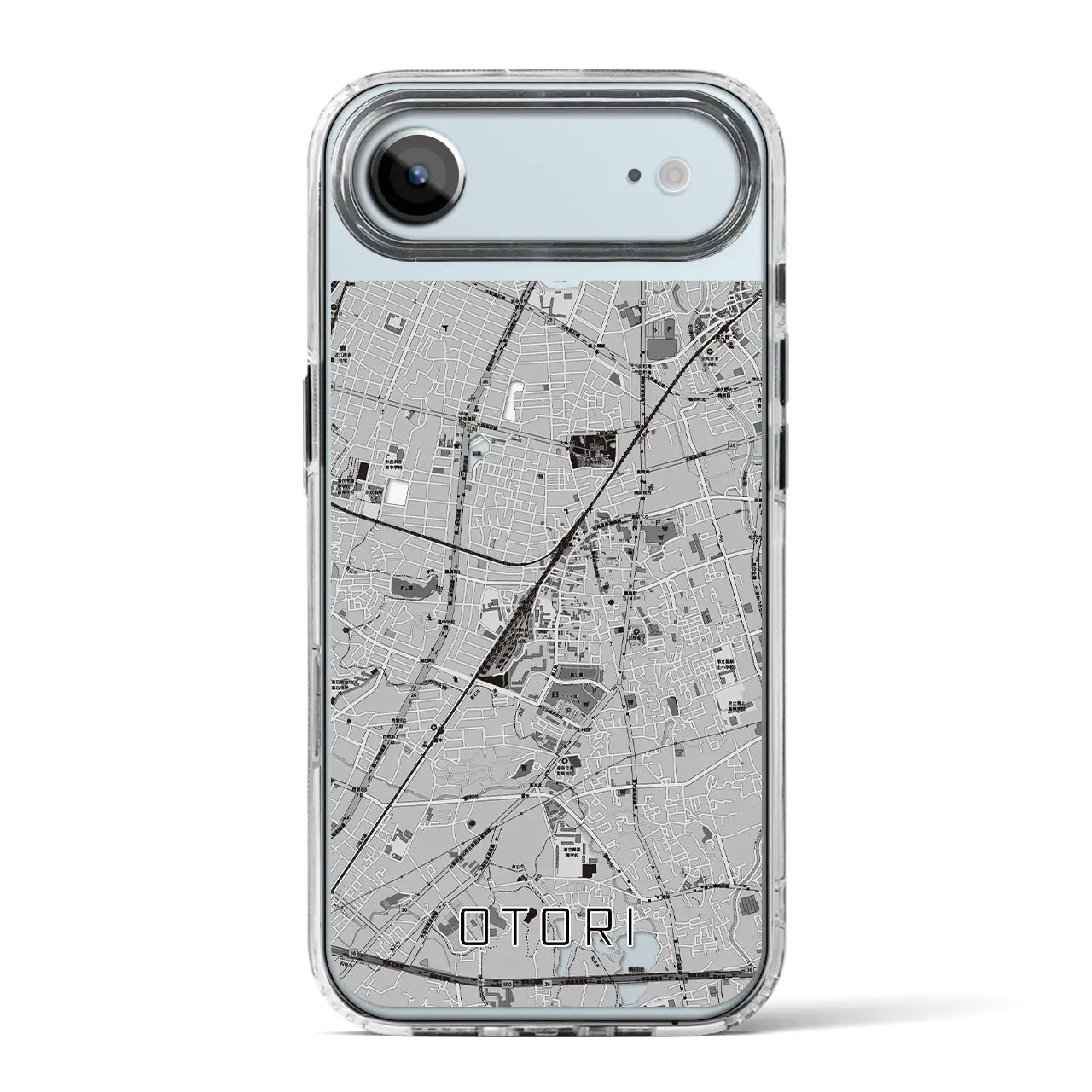 【鳳（大阪府）】地図柄iPhoneケース（MagSafeタイプ）