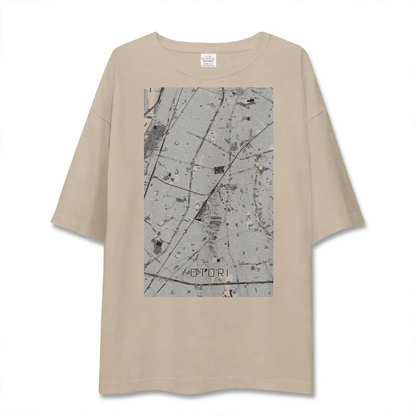 【鳳（大阪府）】地図柄ビッグシルエットTシャツ