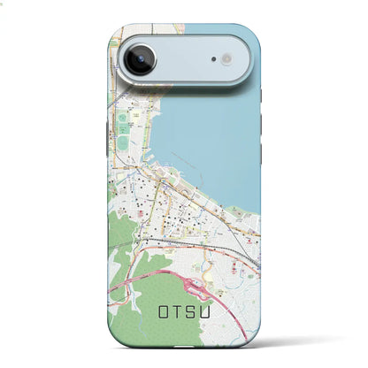 【大津（滋賀県）】地図柄iPhoneケース（バックカバータイプ）