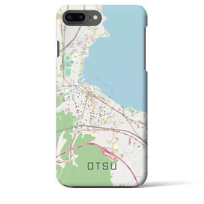 【大津（滋賀県）】地図柄iPhoneケース（バックカバータイプ）