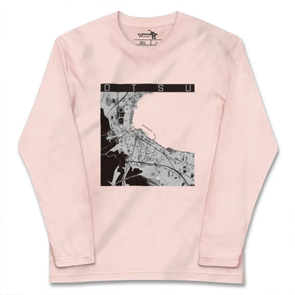 【大津（滋賀県）】地図柄ロングスリーブTシャツ