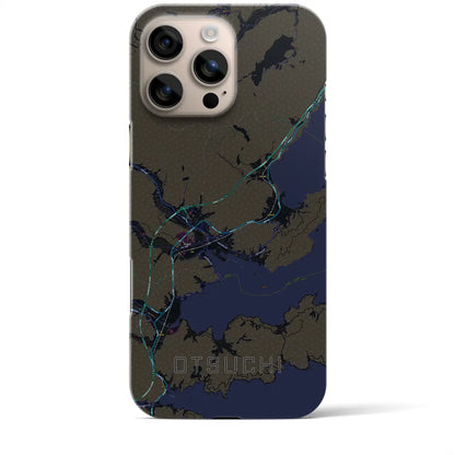 【大槌（岩手県）】地図柄iPhoneケース（バックカバータイプ）