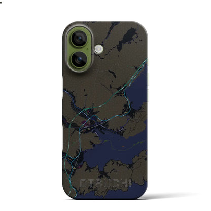 【大槌（岩手県）】地図柄iPhoneケース（バックカバータイプ）