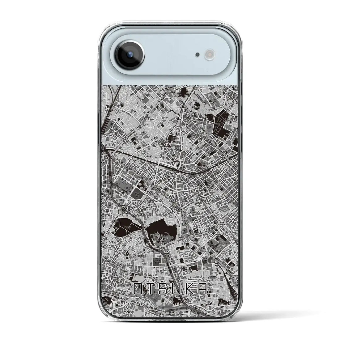【大塚(東京都)】地図柄iPhoneケース(クリアタイプ)モノトーン・iPhone 17 Pro Max 用