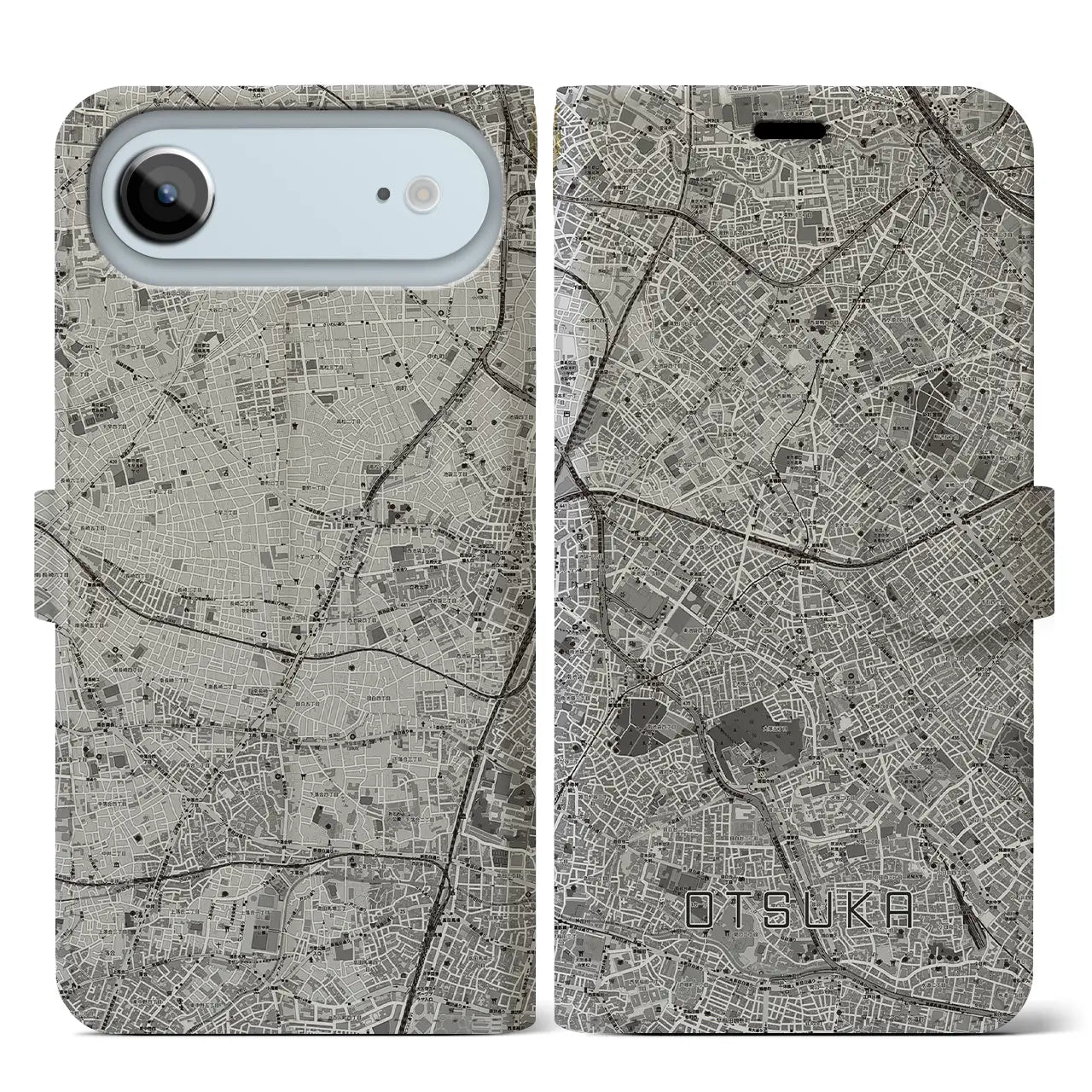 【大塚（東京都）】地図柄iPhoneケース（手帳タイプ）