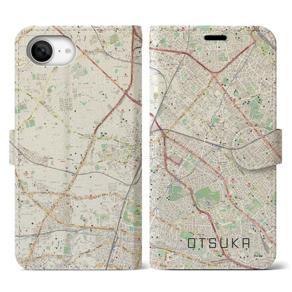 【大塚（東京都）】地図柄iPhoneケース（手帳タイプ）