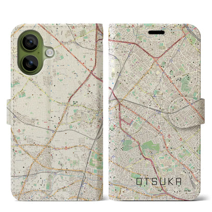 【大塚（東京都）】地図柄iPhoneケース（手帳タイプ）