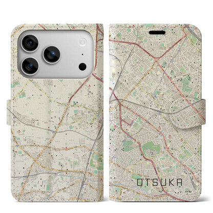 【大塚（東京都）】地図柄iPhoneケース（手帳タイプ）