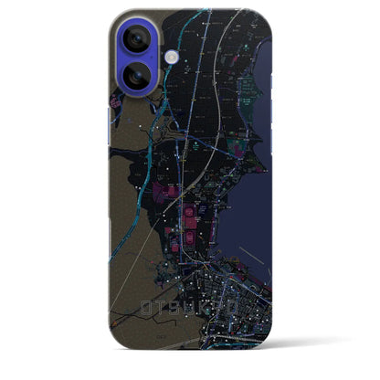 【大津京（滋賀県）】地図柄iPhoneケース（バックカバータイプ）
