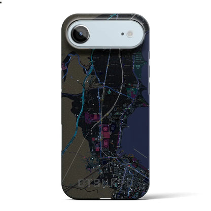 【大津京（滋賀県）】地図柄iPhoneケース（バックカバータイプ）