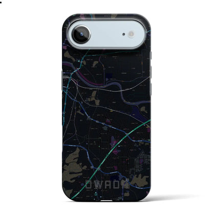 【大輪田（奈良県）】地図柄iPhoneケース（バックカバータイプ）