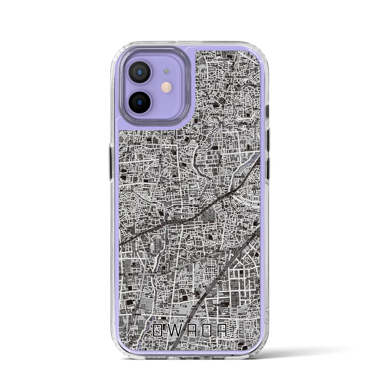 【大和田（大阪府）】地図柄iPhoneケース（MagSafeタイプ）