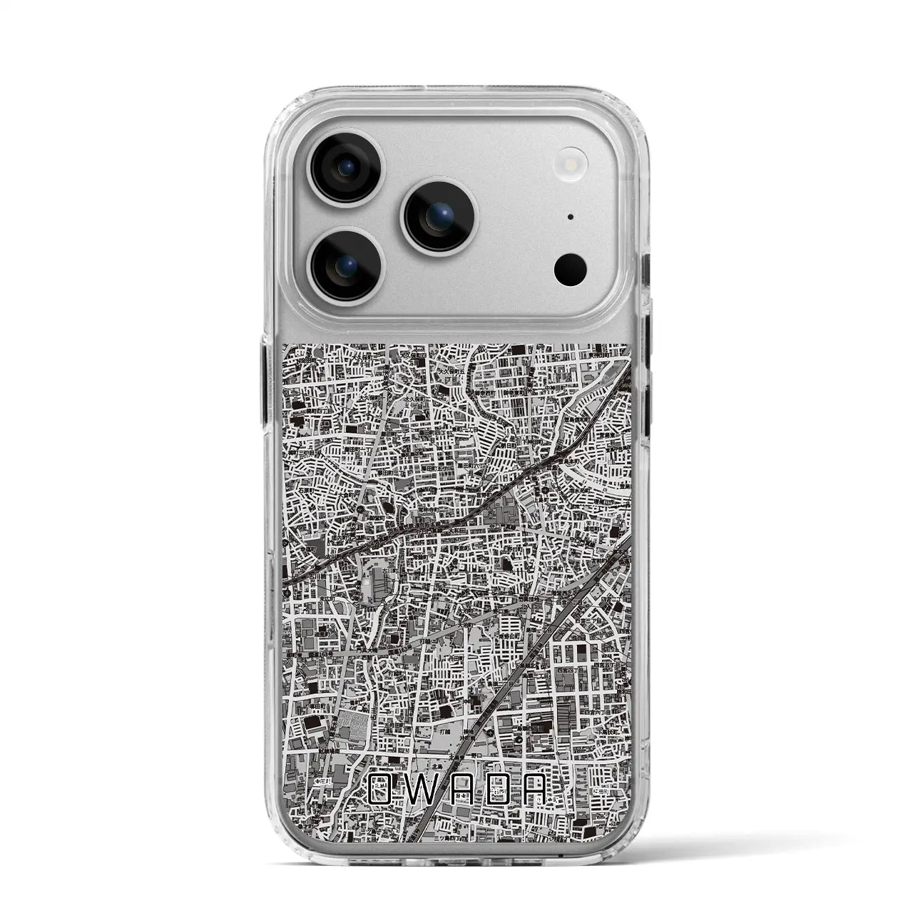 【大和田（大阪府）】地図柄iPhoneケース（MagSafeタイプ）