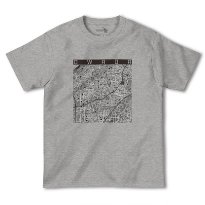 【大和田（大阪府）（大阪府）】地図柄ヘビーウェイトTシャツ