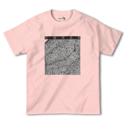 【大和田（大阪府）（大阪府）】地図柄ヘビーウェイトTシャツ