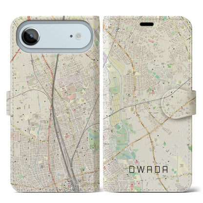 【大和田（埼玉県）】地図柄iPhoneケース（手帳タイプ）