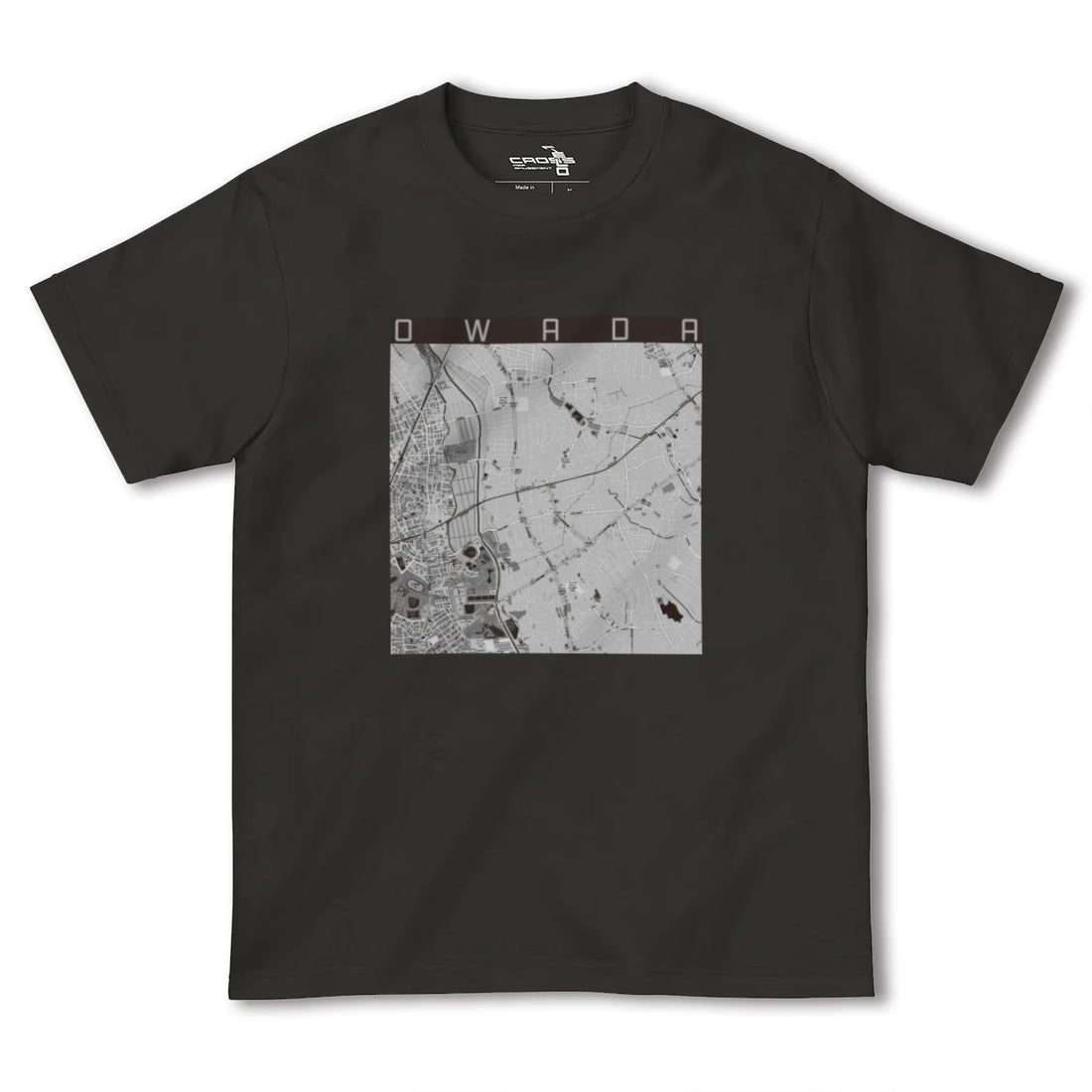 【大和田(埼玉県)】地図柄ヘビーウェイトTシャツ
