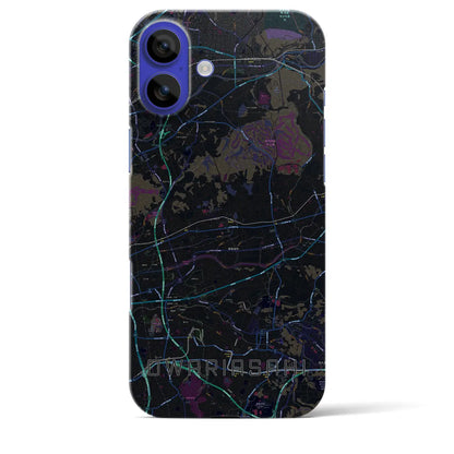 【尾張旭（愛知県）】地図柄iPhoneケース（バックカバータイプ）