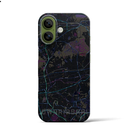 【尾張旭（愛知県）】地図柄iPhoneケース（バックカバータイプ）