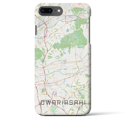 【尾張旭（愛知県）】地図柄iPhoneケース（バックカバータイプ）