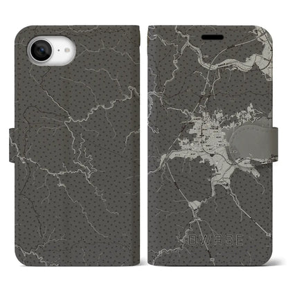 【尾鷲2（三重県）】地図柄iPhoneケース（手帳タイプ）