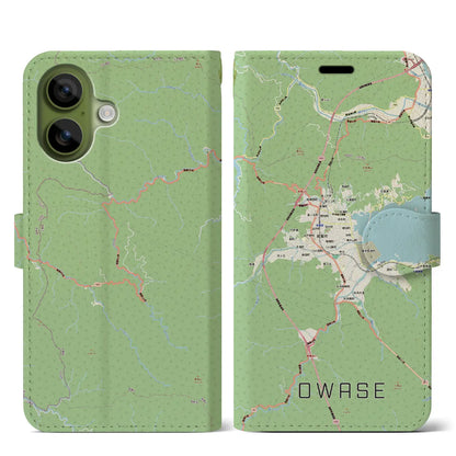 【尾鷲2（三重県）】地図柄iPhoneケース（手帳タイプ）
