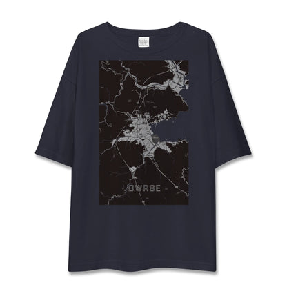 【尾鷲（三重県）】地図柄ビッグシルエットTシャツ