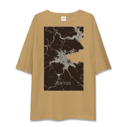 【尾鷲（三重県）】地図柄ビッグシルエットTシャツ