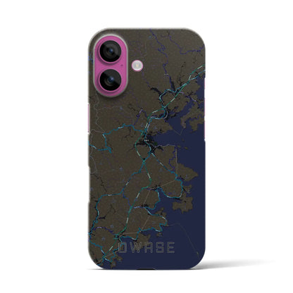 【尾鷲（三重県）】地図柄iPhoneケース（バックカバータイプ）