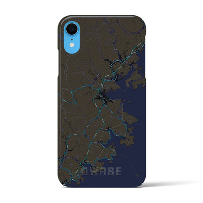 【尾鷲（三重県）】地図柄iPhoneケース（バックカバータイプ）