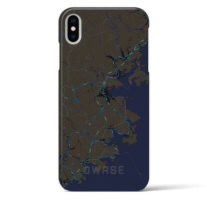 【尾鷲（三重県）】地図柄iPhoneケース（バックカバータイプ）