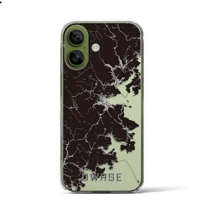 【尾鷲（三重県）】地図柄iPhoneケース（クリアタイプ）