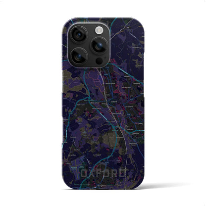 【オックスフォード（イギリス）】地図柄iPhoneケース（バックカバータイプ）
