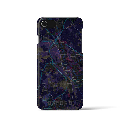 【オックスフォード（イギリス）】地図柄iPhoneケース（バックカバータイプ）